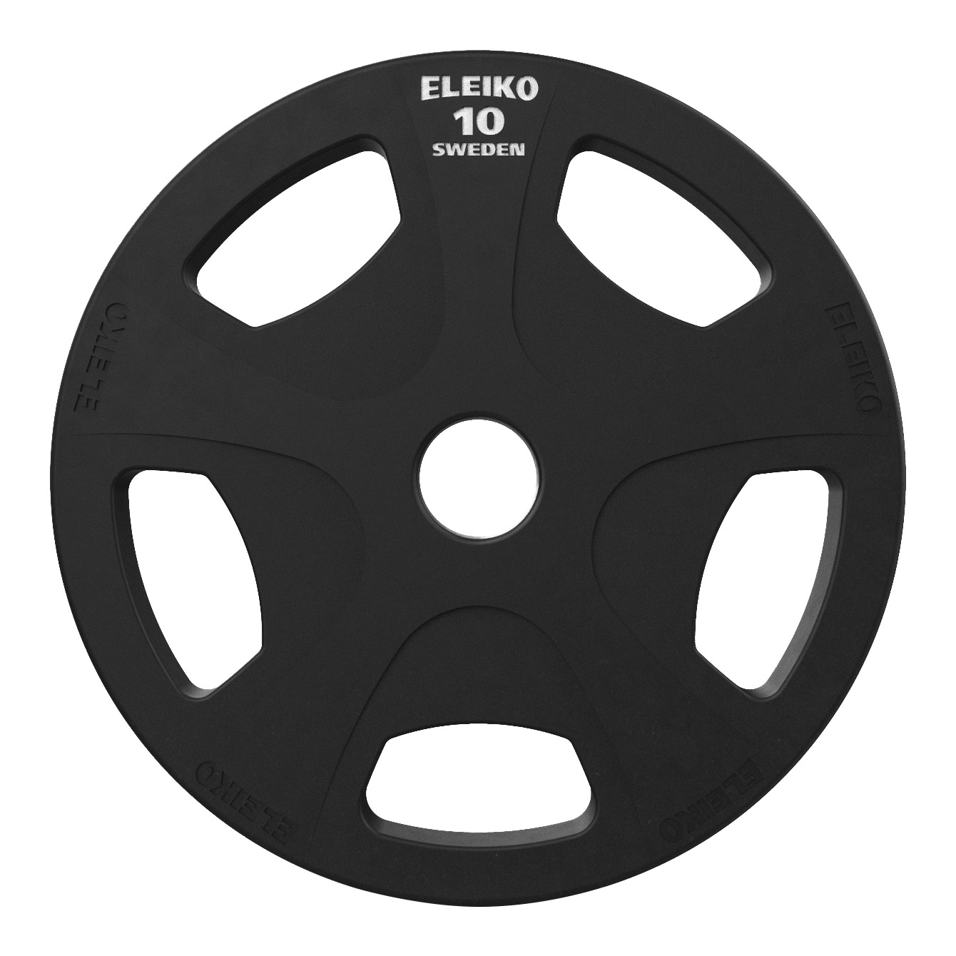 Диск Eleiko для фитнеса Vulcano 10 кг черный с ручками 324-0100 - купить в Киеве и Украине