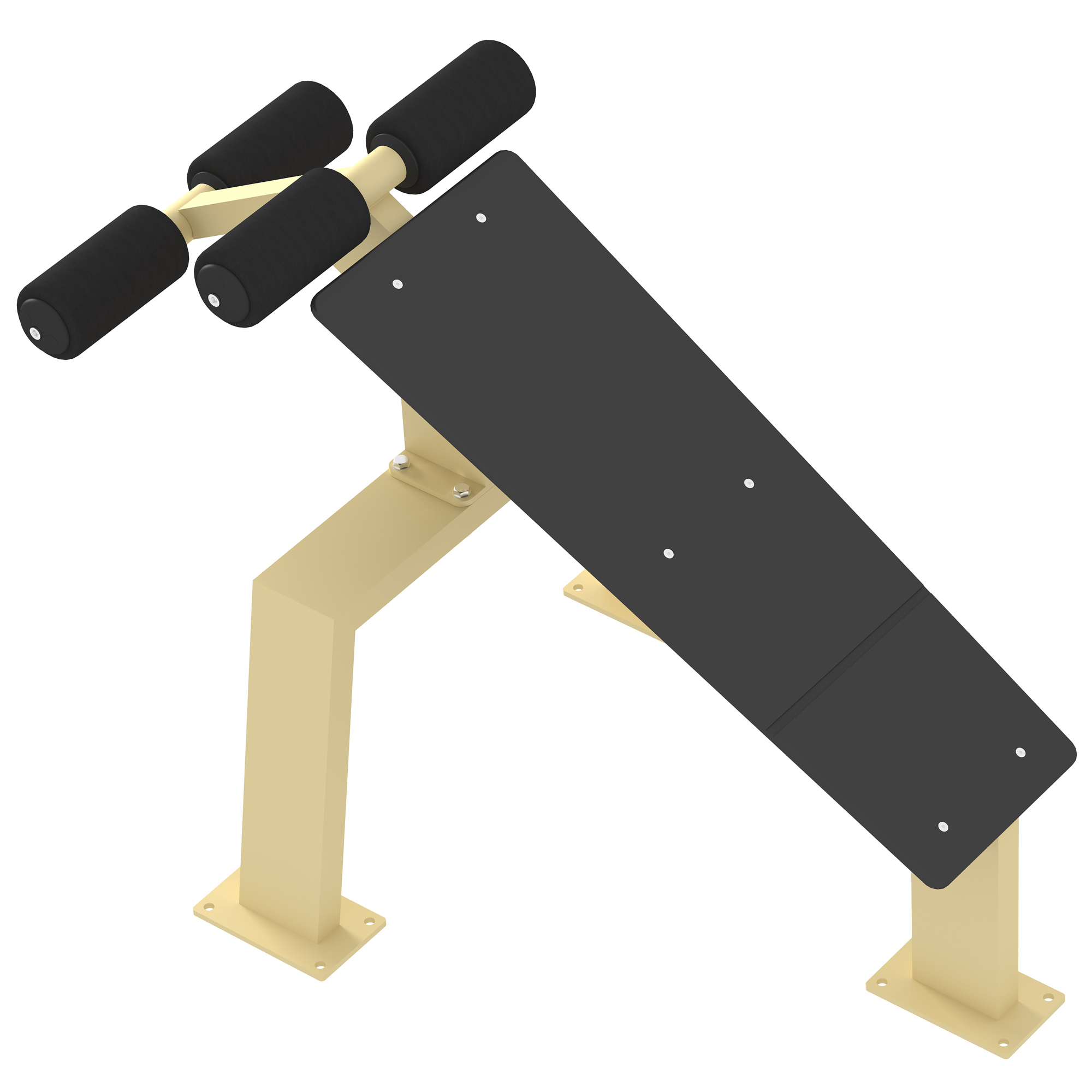 Скамья для пресса обратная Explode KF816.1-3 - купить в Киеве и Украине