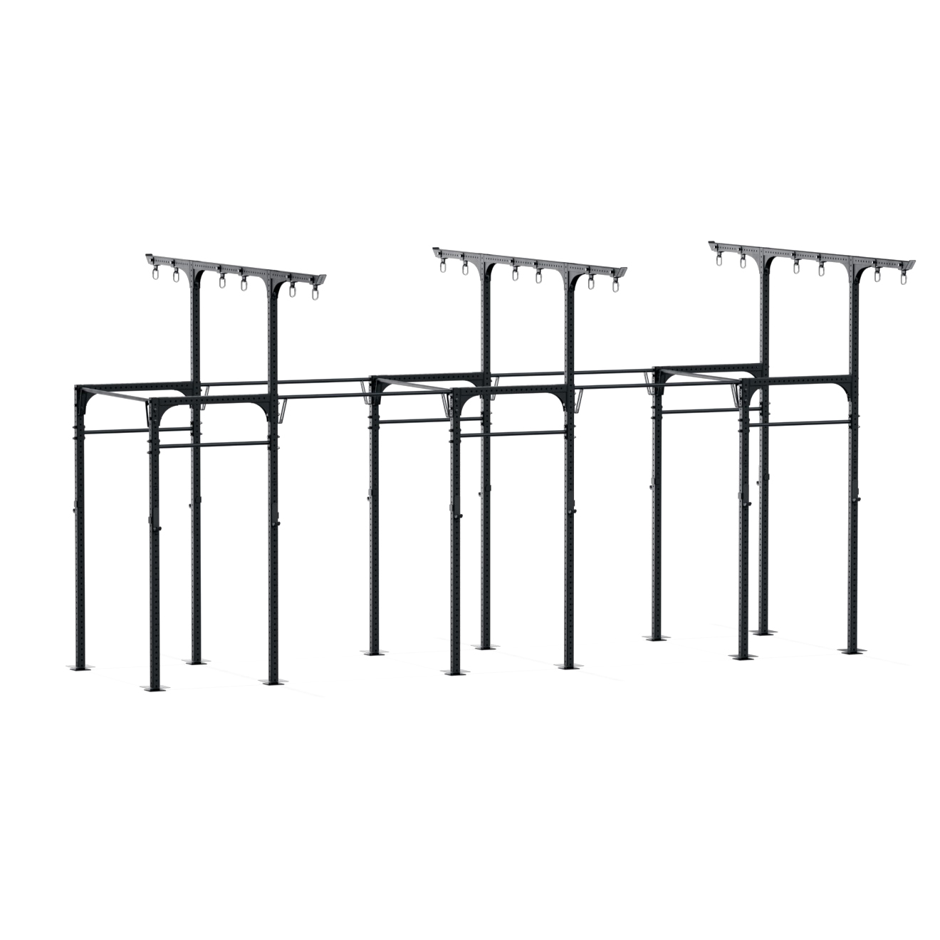 Силовая рамка Eleiko Prestera Rig Freestanding 7,2 м with rings and rope - купить в Киеве и Украине