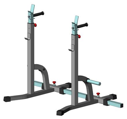 Стойка регулированная (универсальная) InterAtletikGym ST335 - купить в Киеве и Украине