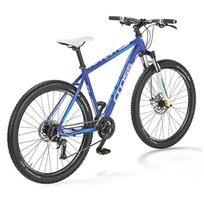 Велосипед 27,5" CROSS GRIP 8 рама 17" 2018 синий - купить в Киеве и Украине