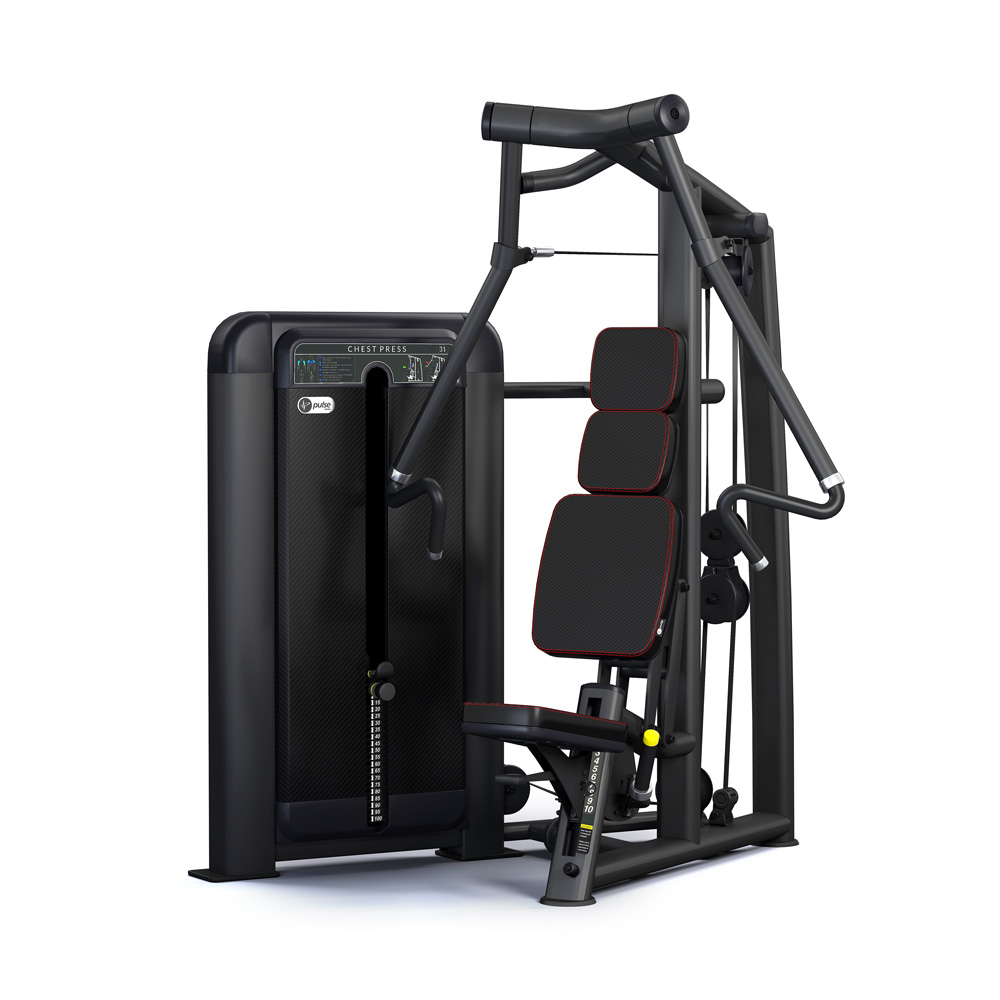 Жим горизонтальный Pulsefitness 311H с раздельной нагрузкой - купить в Киеве и Украине