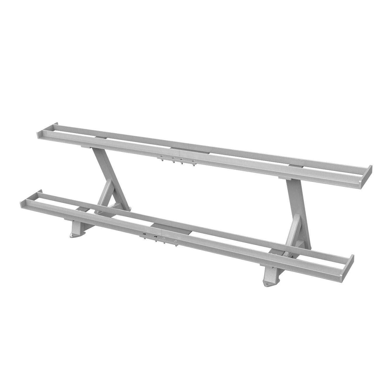 Одноуровневая стойка под гантели Eleiko XF, серебристая 3002381-01 - купить в Киеве и Украине