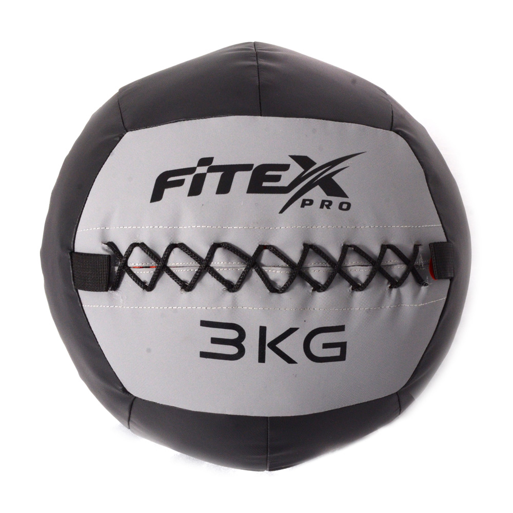 Мяч набивной Fitex MD1242-3, 3 кг - купить в Киеве и Украине