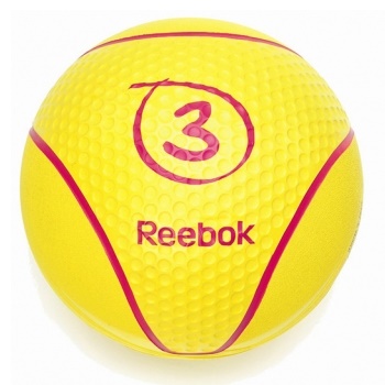 Медбол Reebok RAB-40123YL - 3 кг - купить в Киеве и Украине