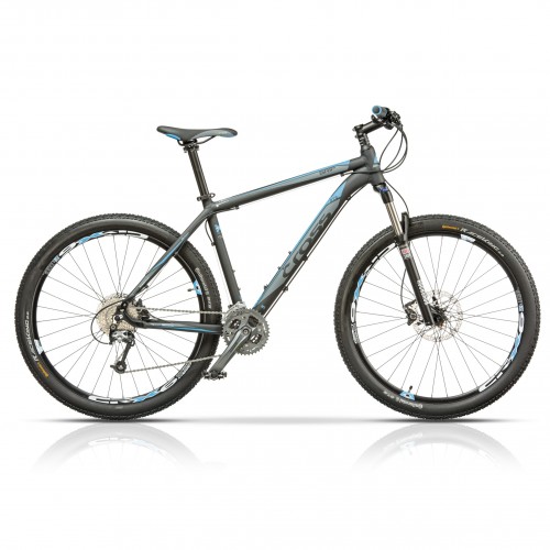 Велосипед 27.5" CROSS GRIP 9 27 spd рама 19" 2015 серый - купить в Киеве и Украине
