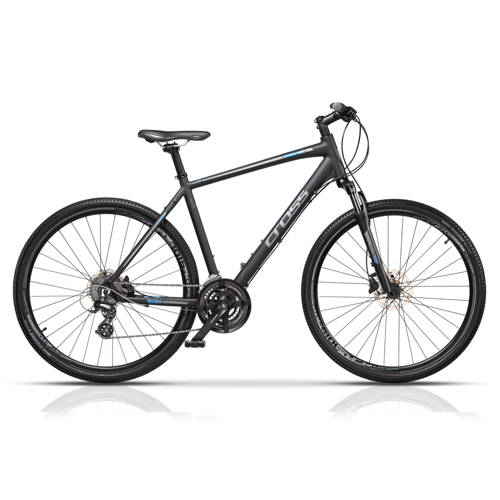 Велосипед 28" CROSS Travel Off Road рама 19" 2017 черный - купить в Киеве и Украине