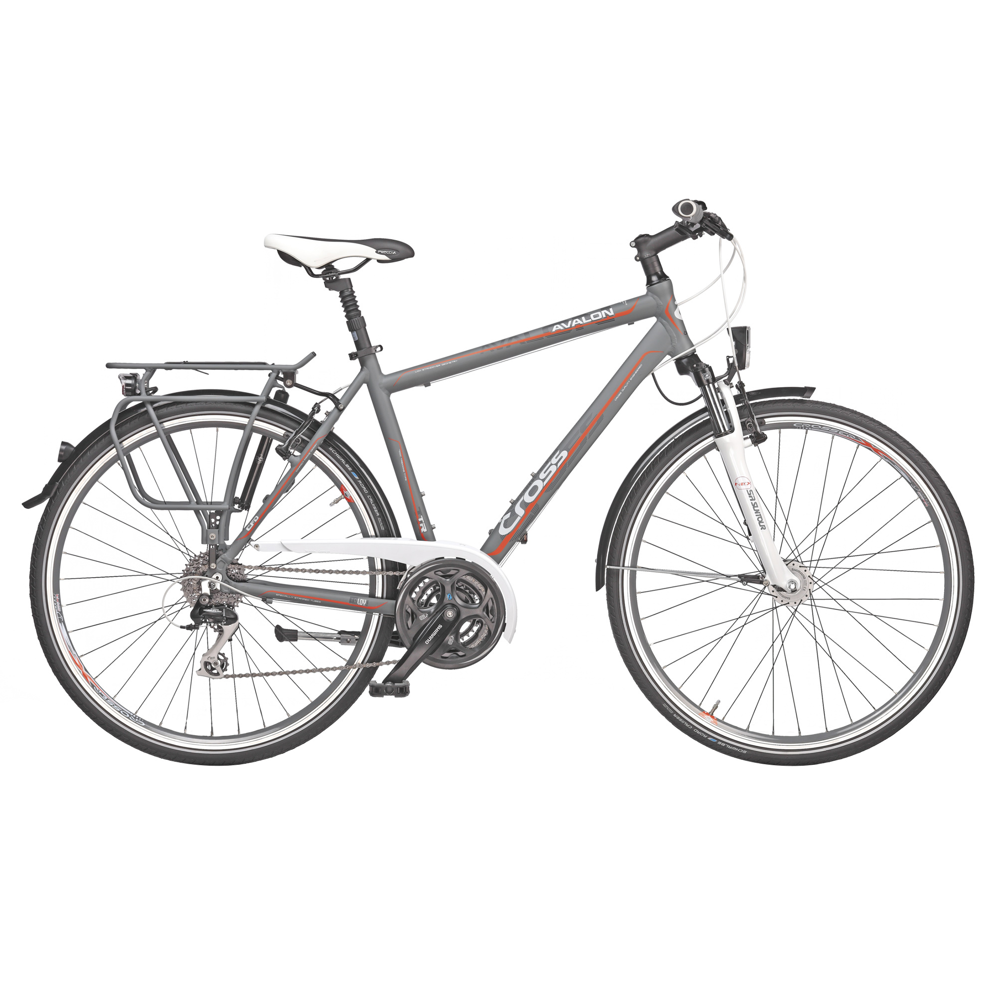Велосипед 28" CROSS Avalon Man 24 spd рама 19" 2015 серый - купить в Киеве и Украине