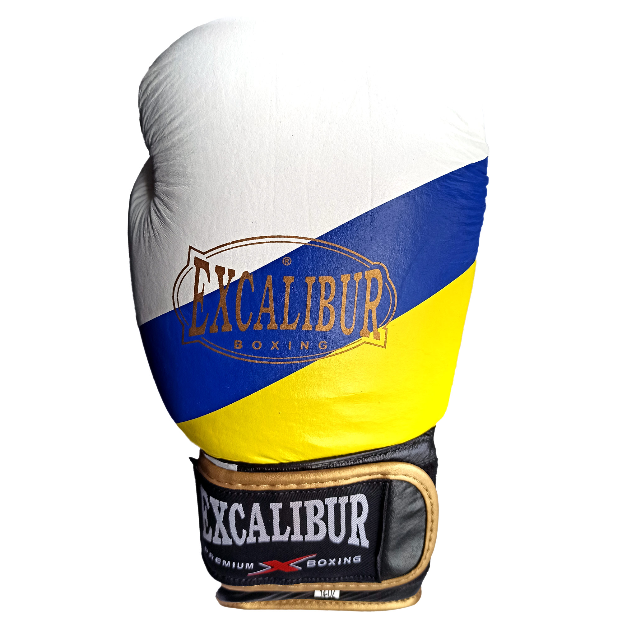 Боксерские перчатки Excalibur Ukraine Flag 8070-03 - купить в Киеве и Украине