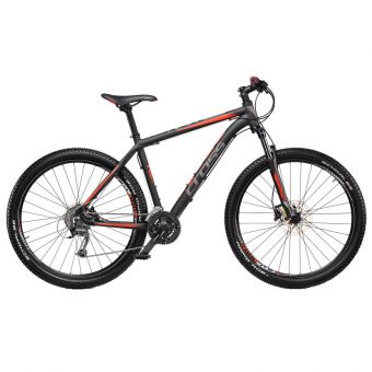 Велосипед 27,5" CROSS GRIP 8 рама 19" 2018 черный-красный