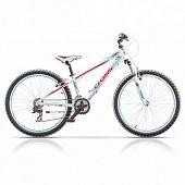 Велосипед 26" CROSS Speedster Girl 21 spd рама 13" 2015 белый-голубой-красный