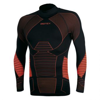 Термореглан Biotex Lupetto Icebreak Warm M / L чорний / помаранчевий