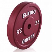 Диск олимпийский технический Eleiko 2,5 кг для тяжелой атлетики 3002268 