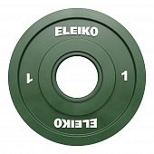 Олимпийский диск Eleiko для соревнований по тяжелой атлетике 1 кг цветной 121-0010F - Киев, Украина Олимпийский диск Eleiko для соревнований по тяжелой атлетике 1 кг цветной 121-0010F - купить в Киеве и Украине