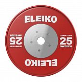 Олимпийский диск Eleiko для соревнований по тяжелой атлетике 25 кг цветной 3001119-25 - Киев, Украина Олимпийский диск Eleiko для соревнований по тяжелой атлетике 25 кг цветной 3001119-25 - купить в Киеве и Украине