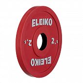 Олимпийский диск Eleiko для соревнований и тренировок 2,5 кг цветной 124-0025R - Киев, Украина Олимпийский диск Eleiko для соревнований и тренировок 2,5 кг цветной 124-0025R - купить в Киеве и Украине