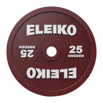 Диск Eleiko для соревнований по пауэрлифтингу 25 кг 3000231