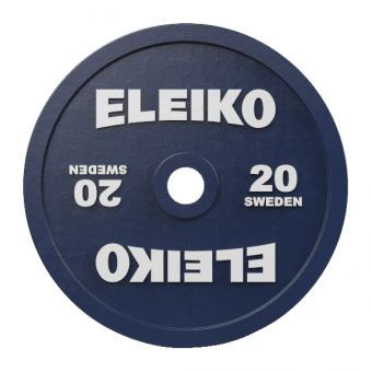 Диск Eleiko для соревнований по пауэрлифтингу 20 кг 3000232