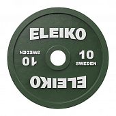 Диск Eleiko для соревнований по пауэрлифтингу 10 кг 3000234