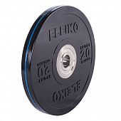 Диск Eleiko для тренировок 20 кг черный 3001950-20