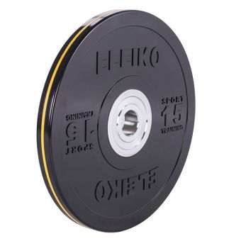 Диск Eleiko для тренировок 15 кг черный 3001950-15