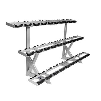 Трехуровневая стойка под гантели универсальная Eleiko 3001300-01