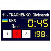 Табло для соревнований по тяжелой атлетике Eleiko 3001267 - Киев, Украина Табло для соревнований по тяжелой атлетике Eleiko 3001267 - купить в Киеве и Украине