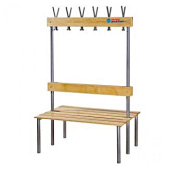 Скамейка гардеробная (двойная) InterAtletikGym ST603