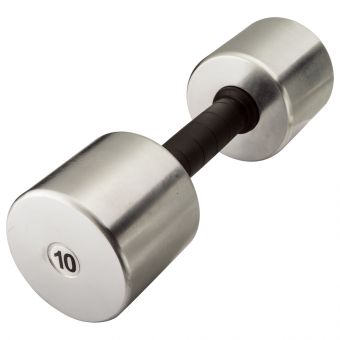 Гантель пластик-хром ST541-10 10 кг