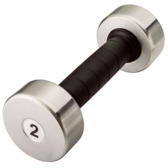 Гантель пластик-хром ST541-2 2 кг