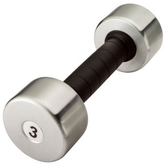 Гантель пластик-хром ST541-3 3 кг
