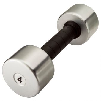 Гантель пластик / хром ST541-4 4 кг