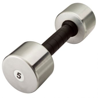 Гантель пластик / хром ST541-5 5 кг