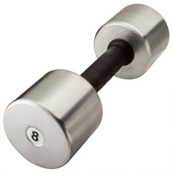 Гантель пластик-хром ST541-8 8 кг