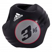 Медбол Adidas ADBL-10412 - 3 кг - купить в Киеве и Украине