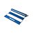 Мат для йоги двухсторонний Reebok Stripes RAYG-11030BL 4 мм - купить в Киеве и Украине