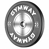 Диск бамперный тренировочный GymWay 20 кг TPR-20K - купить в Киеве и Украине