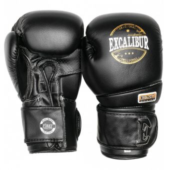 Боксерські рукавиці Excalibur 8000-01 Platinum (14 oz) чорний