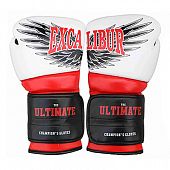 Перчатки боксерские Excalibur 8031-02 Ultimate 12 oz белый-красный-черный - купить в Киеве и Украине