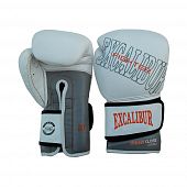 Перчатки боксерские Excalibur 529-05 Thunder 12 oz белый-серый - Киев, Украина Перчатки боксерские Excalibur 529-05 Thunder 12 oz белый-серый - купить в Киеве и Украине