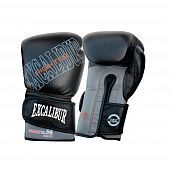 Перчатки боксерские Excalibur 529-07 Thunder 10 oz серый-черный - Киев, Украина Перчатки боксерские Excalibur 529-07 Thunder 10 oz серый-черный - купить в Киеве и Украине