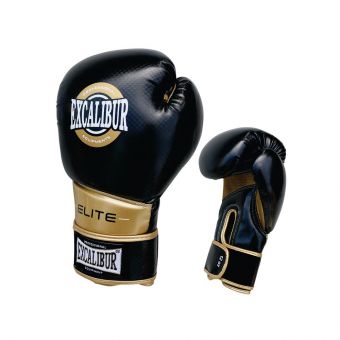 Рукавички боксерські Excalibur 8008 (14 oz) золотий / чорний