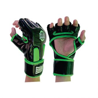 Перчатки MMA Excalibur 667 XL зеленый-черный