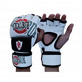 Перчатки MMA Excalibur 670 S белый-черный - купить в Киеве и Украине