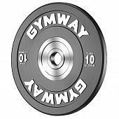 Диск бамперный тренировочный GymWay 10 кг TPR-10K