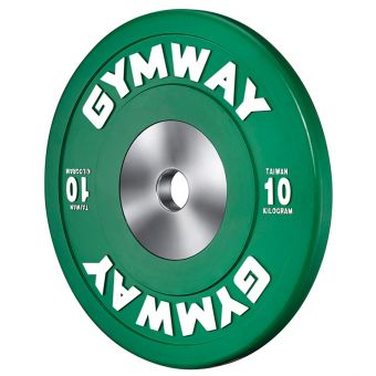 Диск бамперный соревновательный GymWay, 10 кг WPR-10K