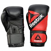 Боксёрские перчатки Reebok Combat RSCB-10110RD 10oz red-black - купить в Киеве и Украине