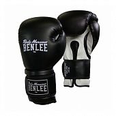 Боксерские перчатки BENLEE Madison Deluxe 14 ун. 194021-1500 Черный-Белый - купить в Киеве и Украине