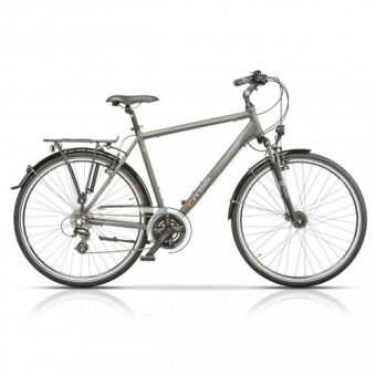 Велосипед 28" CROSS Areal Trekking Gent 21 spd рама 20" 2015 серый