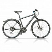 Велосипед 28" CROSS Travel Gent 27 spd рама 19" 2015 серый - купить в Киеве и Украине